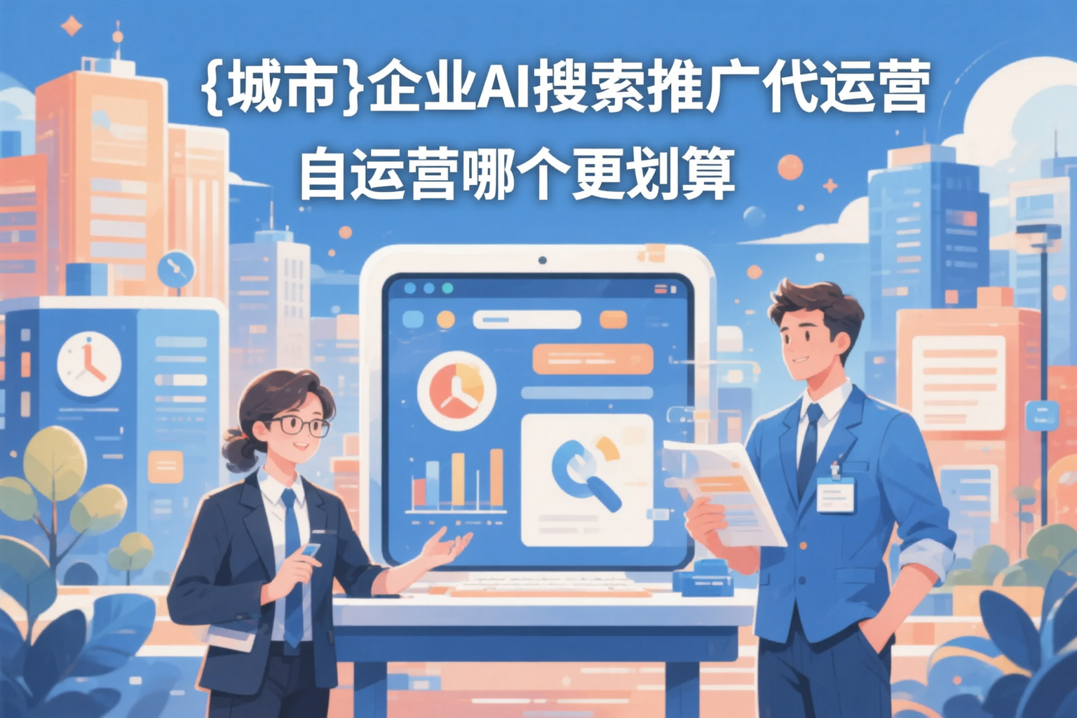 南阳企业AI搜索推广代运营和自运营哪个更划算