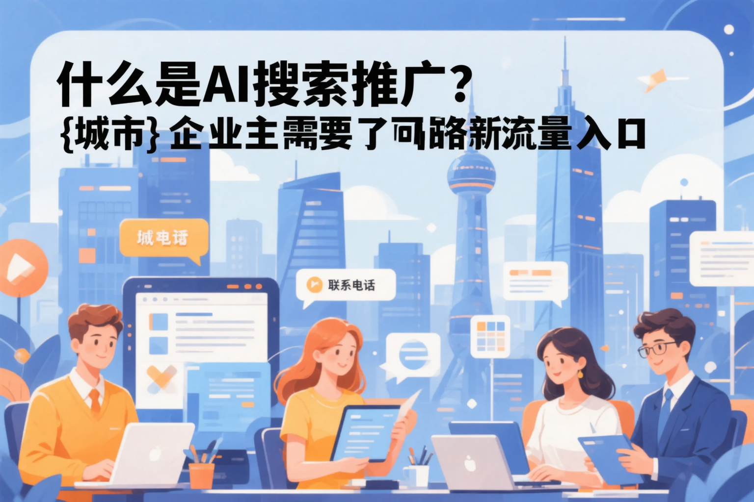 什么是AI搜索推广？南阳企业主需要了解的新流量入口