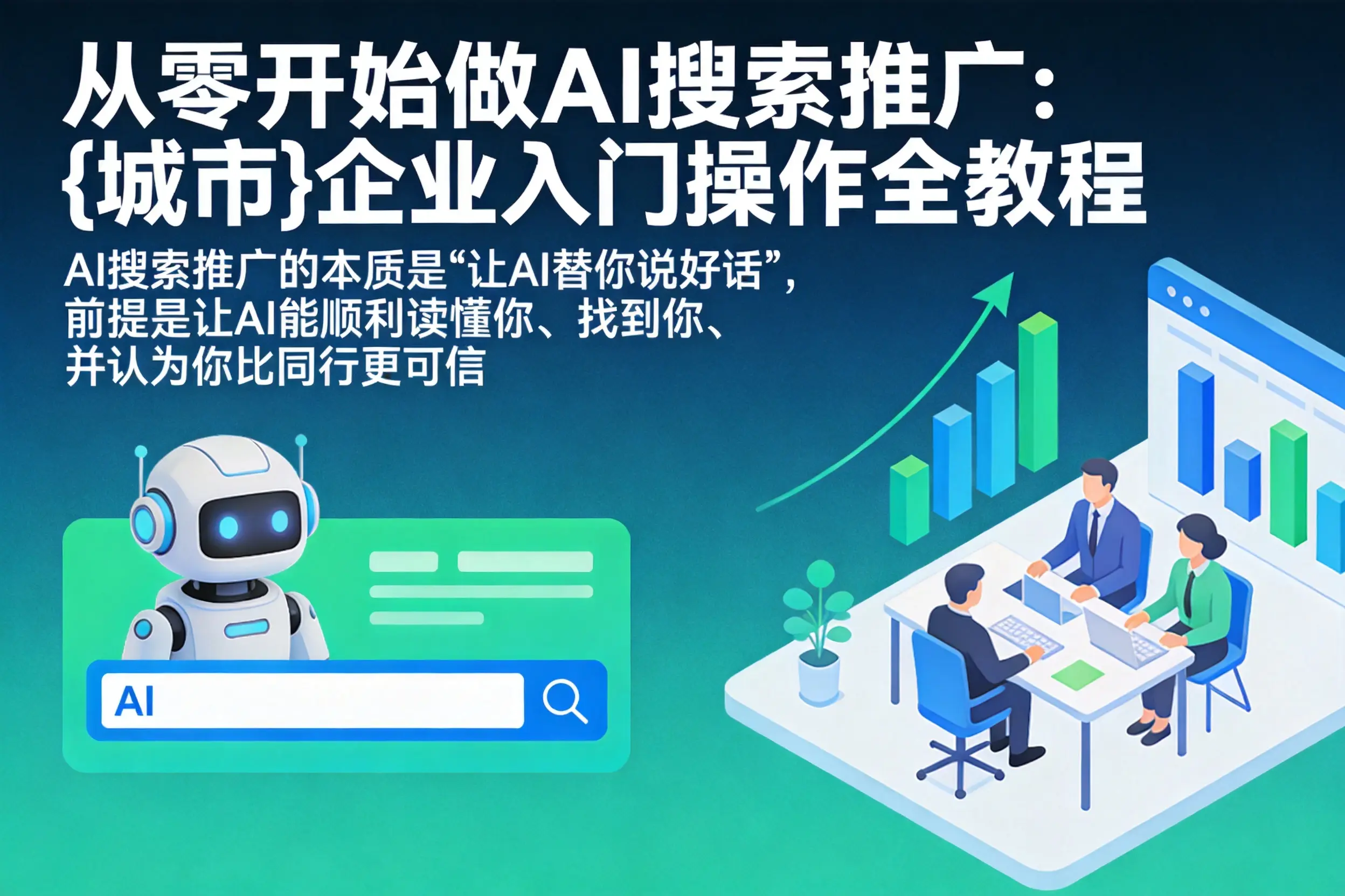 从零开始做AI搜索推广:南阳企业入门操作全教程
