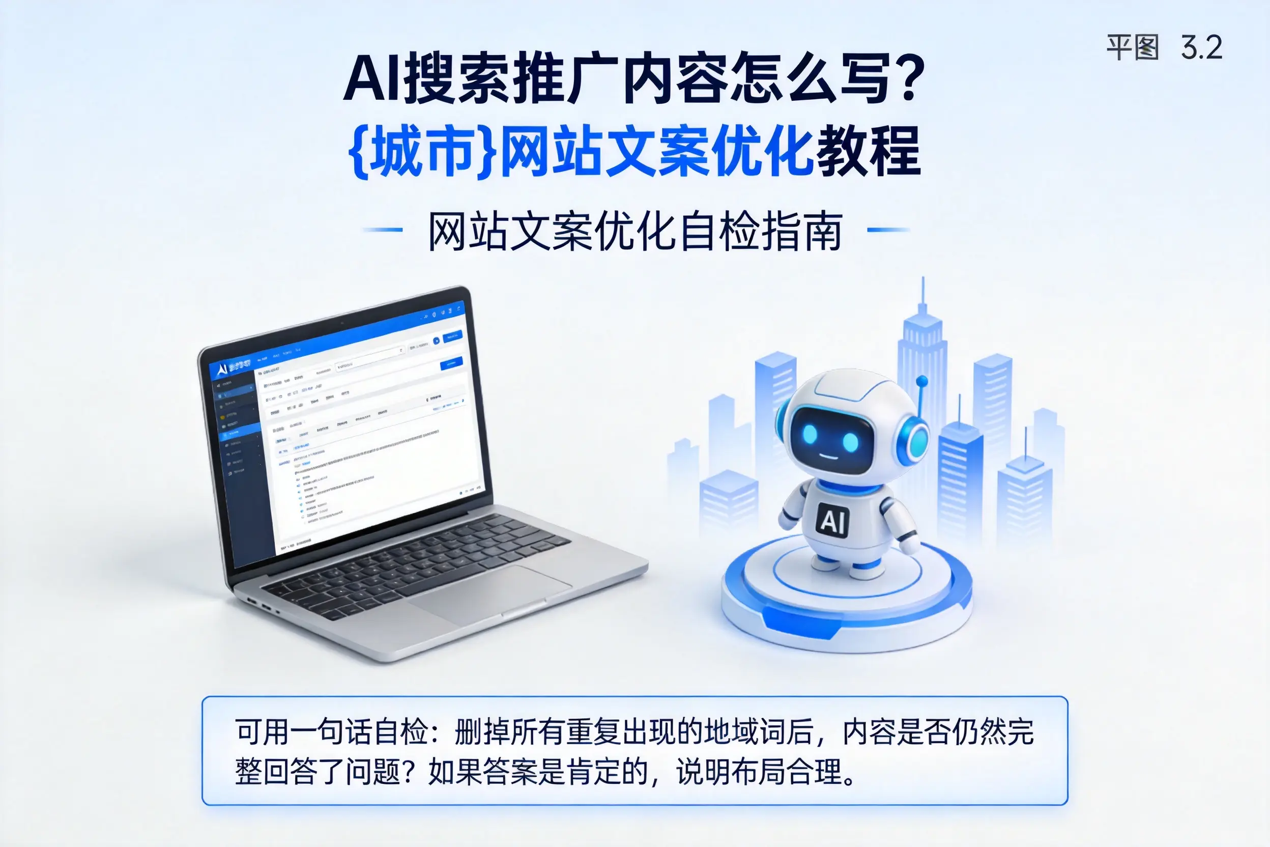 AI搜索推广内容怎么写？南阳网站文案优化教程