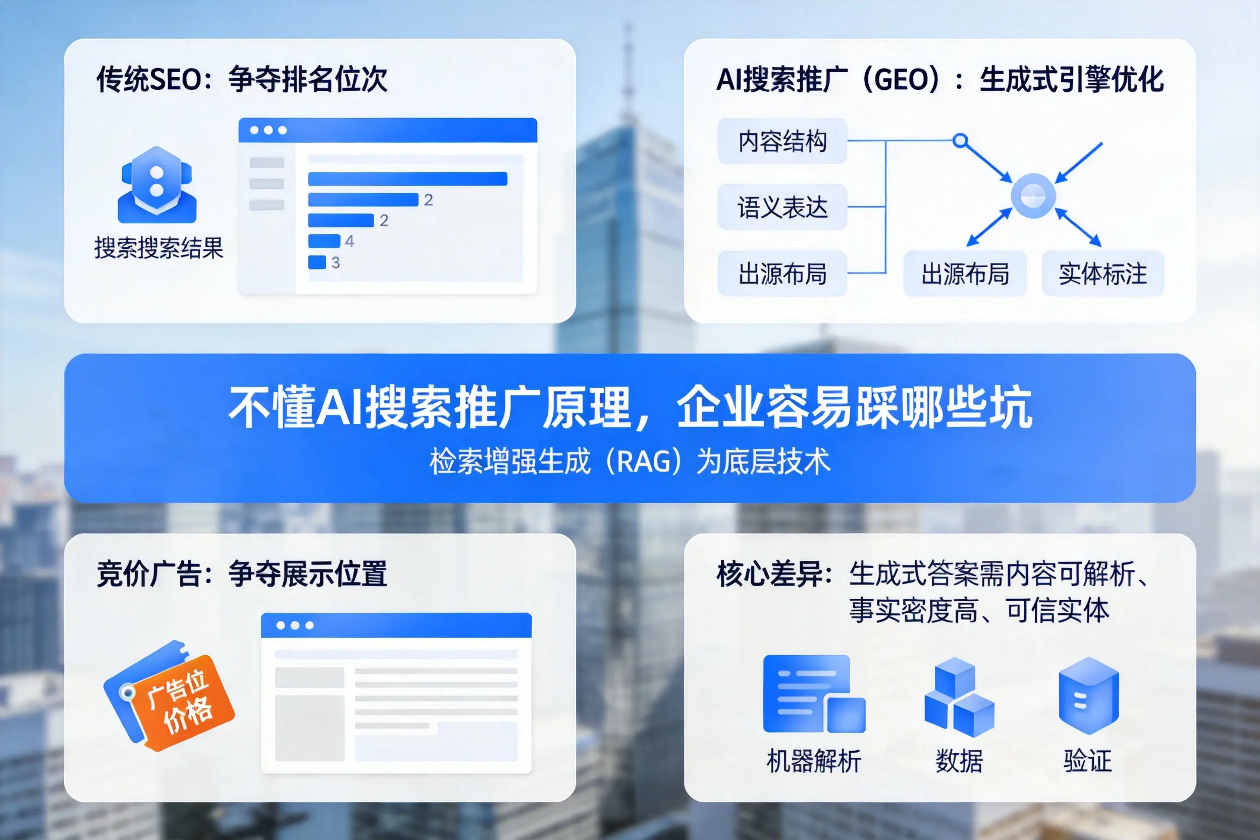 不懂AI搜索推广原理，南阳企业容易踩哪些坑