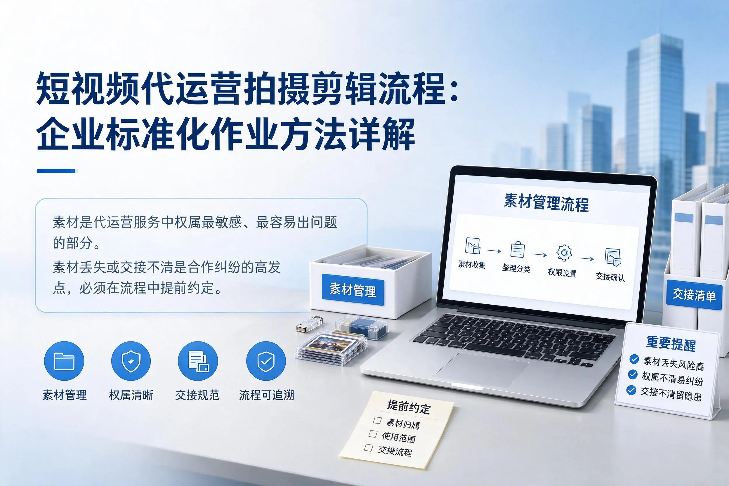 短视频代运营拍摄剪辑流程：南阳企业标准化作业方法详解