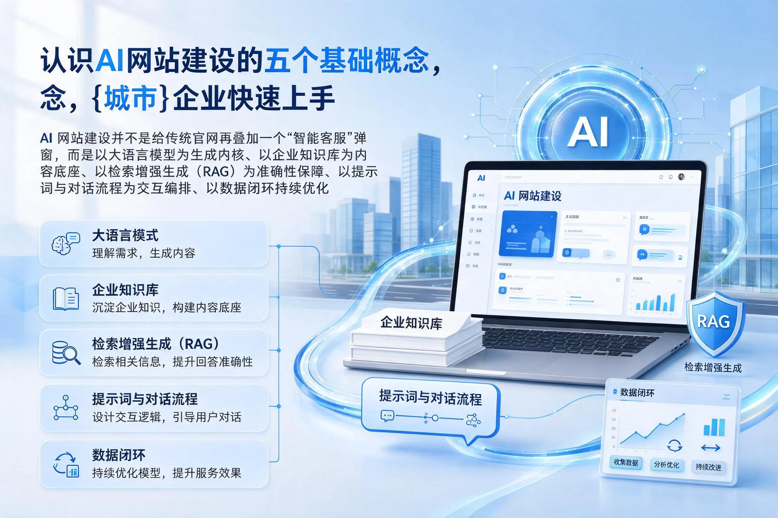 认识AI网站建设的五个基础概念，南阳企业快速上手