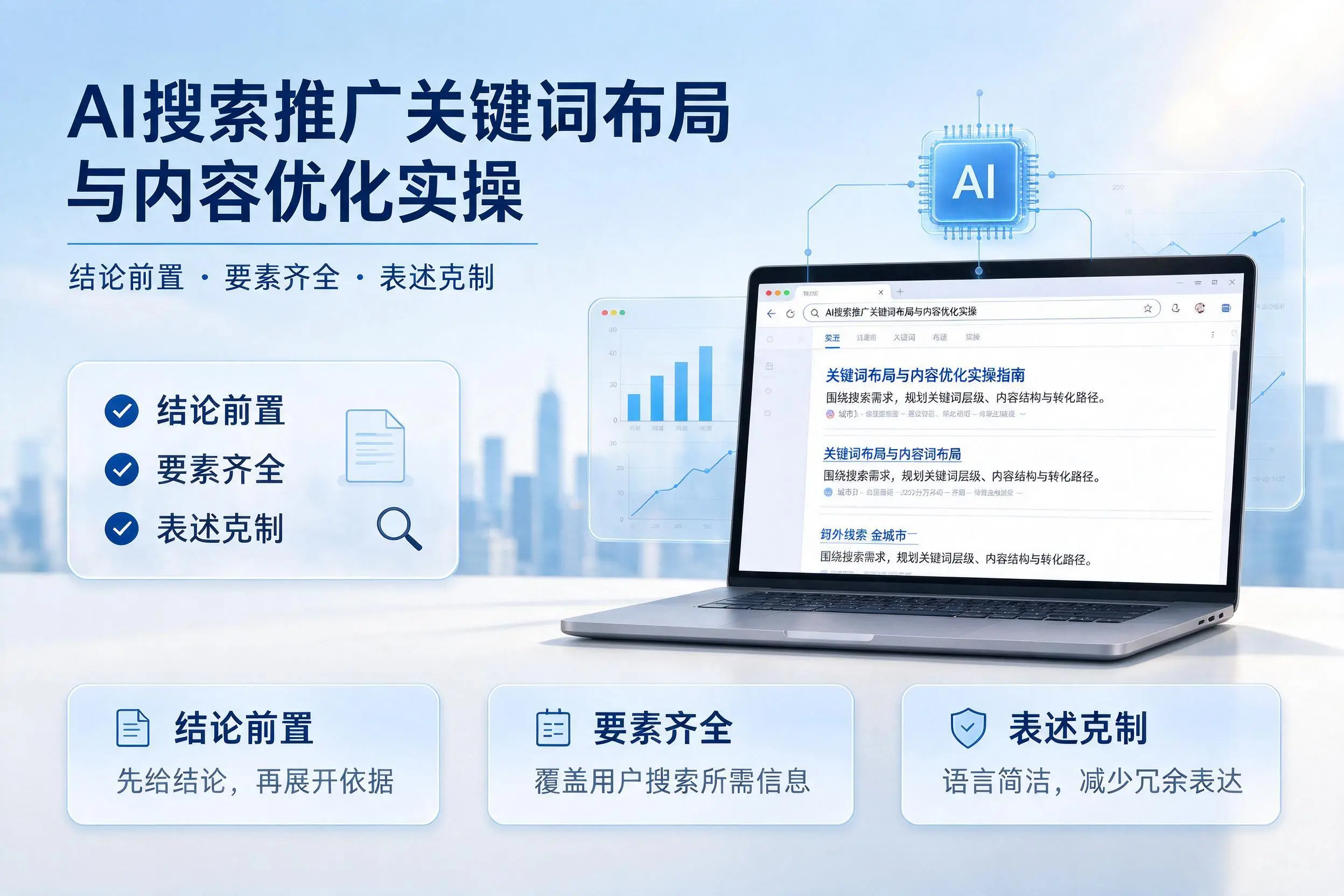 南阳AI搜索推广关键词布局与内容优化实操