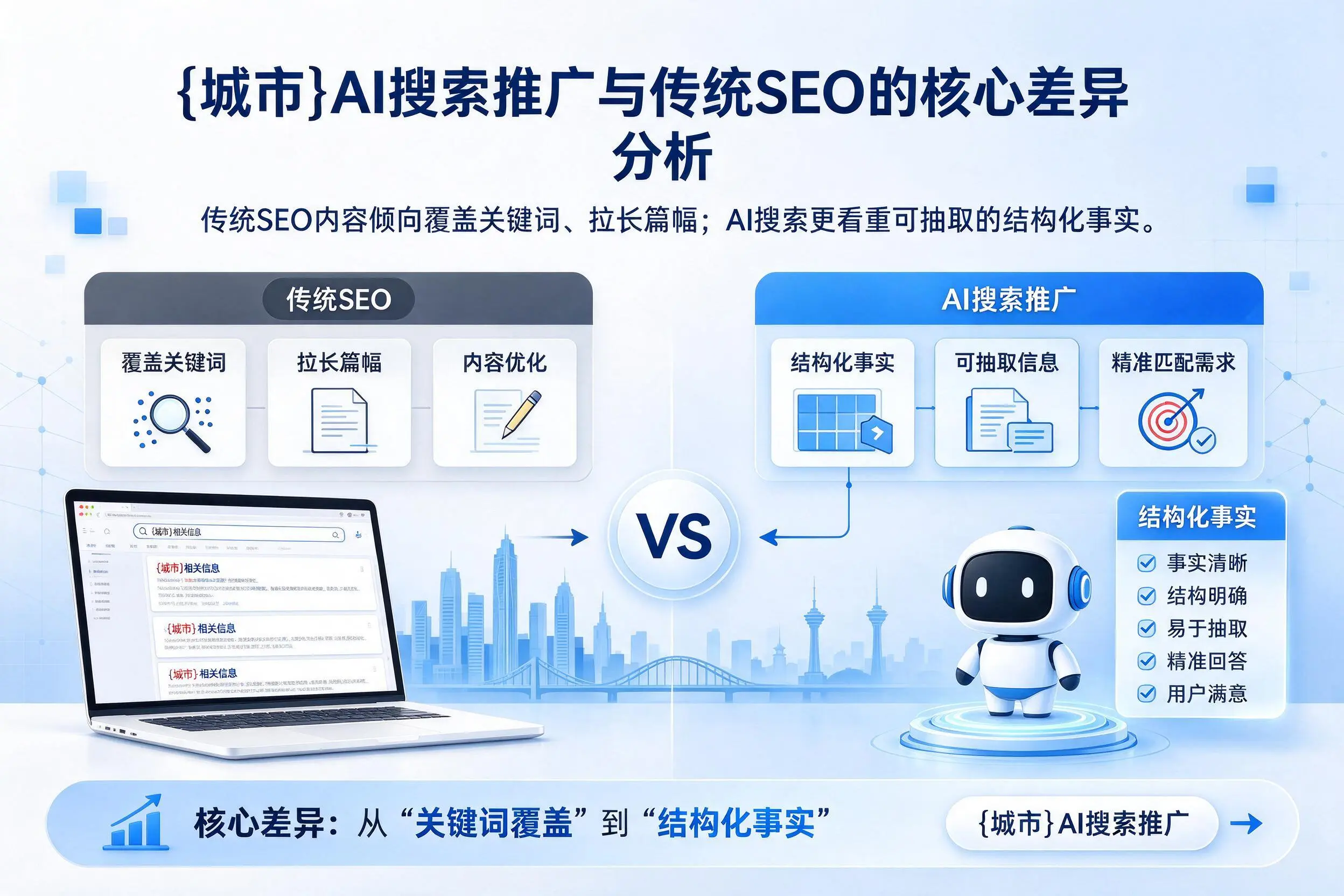 南阳AI搜索推广与传统SEO的核心差异分析